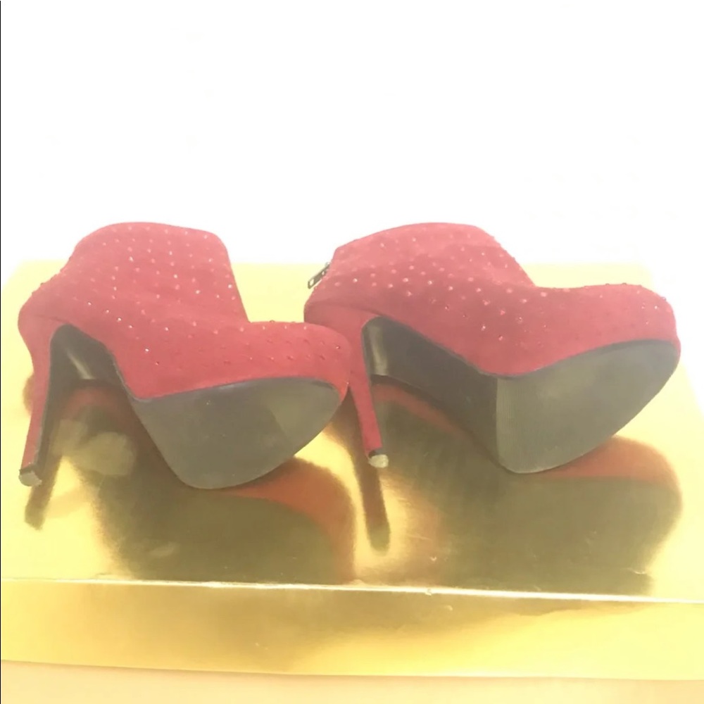 Red Booties - Picture 2 of 4